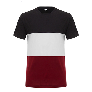 T-shirt Homme Personnalisé à 3 Nuances de Couleurs, Coton Premium, Coupe Décontractée, Usage Quotidien et Week-end, Fournisseur d'Usine OEM ODM - Product Image 2