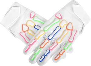 Gants de football ALHUSAYNAPPAREL en silicone de bonne qualité, gants de receveur de football américain, gants de football pour adultes - Product Image 6