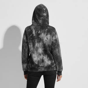 Sudaderas Cómodas de Invierno para Mujer, con Pedrería, Tejidas, Lavado Ácido, 100% Algodón Suave, Ligeras, para Uso Diario Informal - Product Image 4