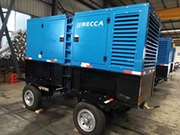 Remorque Mobile de Type 200kw 300kw alimentée par un groupe électrogène Diesel avec roues