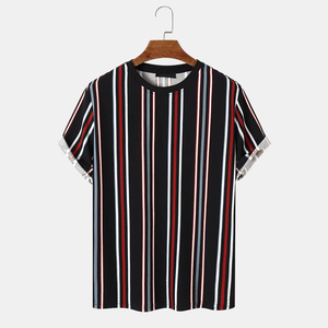Camisetas de Manga Corta para Hombre, 100% Algodón, de Alta Calidad, Totalmente Personalizables, Cuello Redondo, Impresión Frontal en Serigrafía, Antiarrugas y Transpirables - Product Image 1