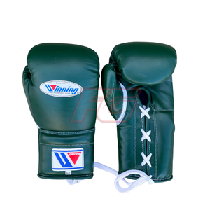 Custom Winning MMA Leather Boxing <b>Gloves</b> Laced Training Sparring Set Headgear Groin Guard-Martial Arts OEM Wholesale Supplier - Product Image 4