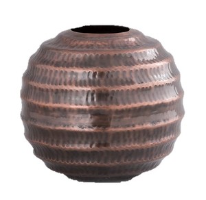 LENIA Iron Coastal Flower <b>Vase</b> <b>Gold</b> Luxury Modern Minimalist Eco-Friendly High Quality Tabletop <b>Vase</b> BIZBA INDIA Wedding (singl - Product Image 1