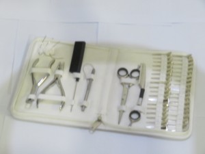 Kit Profesional de Herramientas para Extensiones de Cabello de Acero Inoxidable, Alicates, Tijeras, Peines, Accesorios, Color Personalizado, Uso Comercial - Product Image 4