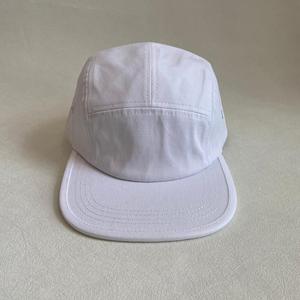 Gorra Plana de 5 Paneles de Lona de Algodón Premium OEM, Sin Estructura, con Visera Plana, Ajustable, Cómoda, con Impresión Personalizada, de Secado Rápido - Product Image 2