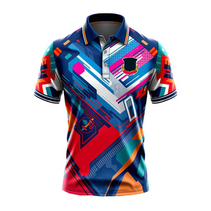 Camiseta Polo Sublimada Personalizada para Equipos, Transpirable, de Poliéster, Uniforme Deportivo, OEM, ODM, Camisetas de Fútbol - Product Image 1