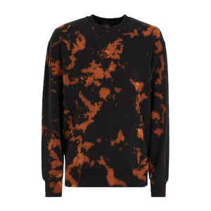 Sweat-shirts à col rond pour hommes, patchwork, manches longues, texture géométrique, pull décontracté - Product Image 1