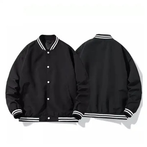 โรงงานผลิตเสื้อแจ็คเก็ต Letterman ขนสัตว์คุณภาพสูงแบบสั่งทำพิเศษ พร้อมปักโลโก้ตามต้องการ สำหรับนักศึกษาวิทยาลัย - Product Image 1