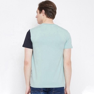 2025 Wholesale Custom 100% Cotton O Neck T-Shirt for <b>Men</b> High Quality Casual Printed Logo Solid Pattern Knitted Fabric - Product Image 4