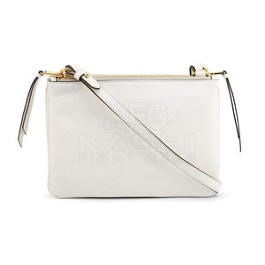 Sac à main en cuir de vachette véritable, grande capacité, fermeture éclair souple, élégant, pour un usage quotidien, sac à bandoulière pour femme, pour le bureau, les voyages - Product Image 3