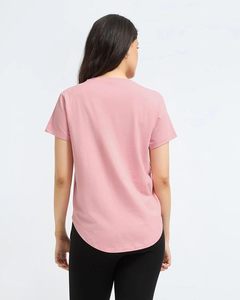 เสื้อยืดผู้หญิงพรีเมียมจากใยไผ่ เป็นมิตรกับสิ่งแวดล้อม เสื้อยืดพื้นฐานสำหรับผู้หญิง ขายส่ง นุ่ม ระบายอากาศได้ดี เป็นมิตรต่อสิ่งแวดล้อม - Product Image 3