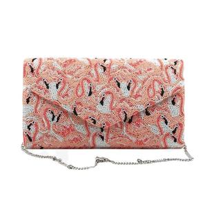 Bolso de mano tipo sobre con cuentas bordadas, el más vendido, para bodas, fiestas, de lujo, bandolera, étnico, a la moda, para mujer, bolso de noche - Product Image 6