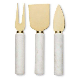 Handmade Luxury Stainless Steel Gold Plated Cheese Tools With Resin Handle Dishwasher <b>Safe</b> Cheese <b>Knives</b> Butter Spreader Set - Product Image 1