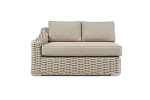Conjunto de Sofás de Esquina en Forma de L para Exteriores, Sofá de Jardín de Mimbre Grueso y Resistente, Muebles de Sofá Clásicos de Lujo - Product Image 3
