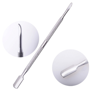 Pousse-cuticules en acier inoxydable, éliminateur de peaux mortes, coupe-cuticules, manucure, soin parfait des ongles, pousse-cuticules personnalisés de haute qualité - Product Image 1