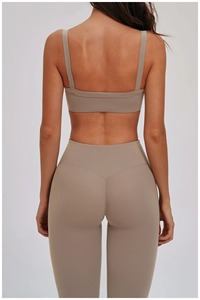 เสื้อชั้นในกีฬาสำหรับผู้หญิงแบบขายส่งสั่งทำได้ รองรับแรงกระแทกสูง ระบายอากาศดี สายไขว้หลัง เหมาะสำหรับออกกำลังกาย วิ่ง โยคะ - Product Image 4