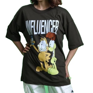 Wholesale Price Custom Silk Screen Printed Unisex Knitted Oversized T-<b>Shirts</b> Solid Color Casual Breathable Eco-Friendly Quick - Product Image 1