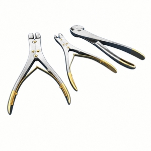 3 pièces Coupe-fil à mâchoires TC, instruments dentaires en acier inoxydable, outils de coupe manuels pour l'extraction dentaire - Product Image 1