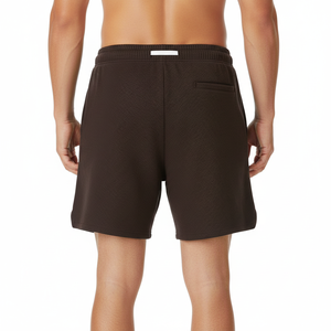 Streetwear Sports Shorts Cotton Polyester <b>Blend</b> 220 GSM Lightweight Stretchable Breathable Daily Wear Shorts OEM Custom - Product Image 3