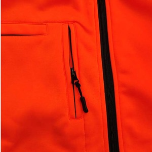 High Visibility Reflective ANSI Class 1 <b>Waterproof</b> LED Flash Customized Logo Safety Clothing Wholesale Mens <b>Working</b> Jacket Hood - Product Image 5