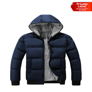 Chaqueta Acolchada Gruesa para Hombre, Ropa de Abrigo para Clima Extremo, Chaqueta Impermeable para Montaña, Parka Térmica de Invierno para Hombre - Product Image 1
