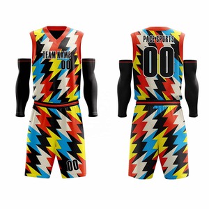 ชุดบาสเก็ตบอลทีมของคุณเองแบบสั่งทำได้ ชุดกีฬาฤดูร้อนแบบกลับด้านได้สำหรับทุกเพศ เสื้อพิมพ์ลายแบบระเหิด ไซส์ใหญ่ ระบายอากาศได้ดี - Product Image 4