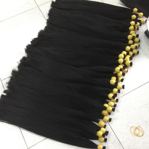 ผมต่อเวียดนามแท้ 100% ขายดี แบบ Super Double Drawn น้ำหนัก 100 กรัมต่อช่อ ยาว 55 ซม. สำหรับผู้หญิง - Product Image 1