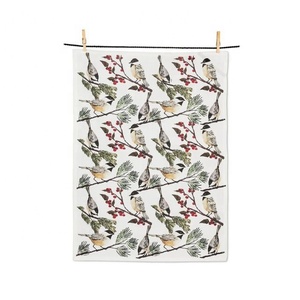 Très absorbant 100% coton mélangé tissu Designer graphique brodé Golf cuisine en gros Durable durable torchons - Product Image 3