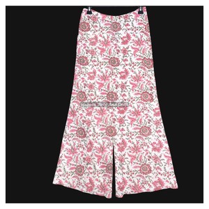 Pantalon palazzo d'été pour femmes personnalisé coupe ample pantalon évasé à jambes larges tissu de coton léger respirant vêtements de bureau décontractés - Product Image 4