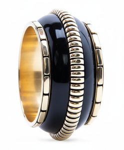 Brazalete de Resina Geométrico Hecho a Mano para Boda, Estilo Ágata Verde, Detalles Ornamentados, Brazalete Bohemio de Lujo, Venta al Por Mayor - Product Image 3