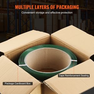 Nastro in Poliestere PET per Imballaggio Resistente, Rotolo da 305m x 16mm x 0,8mm, Resistenza al Rottura 450 kg, Confezionato in PP - Product Image 6