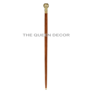 Bâton de marche élégant de style royal en bois brun avec forme de canard, décoration traditionnelle pour la maison, utilisation intérieure, fournitures en gros - Product Image 4