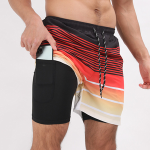 Shorts de sport en mesh double couche pour hommes, haute qualité, séchage rapide, pour l'été – Prix de gros, tailles et logo personnalisables - Product Image 6