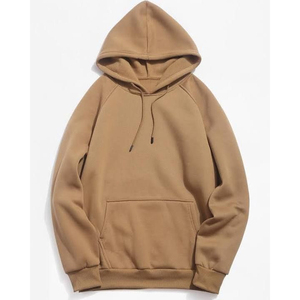 เสื้อฮู้ดผู้ชายสีฟ้าอ่อน ทรงปกติ ผ้าฝ้ายเฟรนช์เทอร์รี่ สวมใส่สบายๆ สำหรับฤดูใบไม้ร่วง มีกระเป๋า - Product Image 5