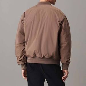 ODM Winter Wholesale Custom LOGO Embroidery Nylon Bomber Jacket <b>for</b> <b>Men</b> Canvas Casual Thickened <b>Thermal</b> Fashion Coat <b>for</b> Outdoor - Product Image 4
