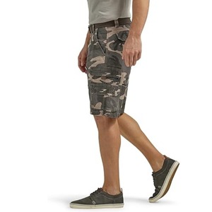 Shorts Cargo Homme Personnalisés à Taille Mi-Haute avec Fermeture Éclair, Imprimés Numériquement, 100% Polyester Respirant, Qualité Supérieure, Prix Abordable, Idéaux pour le Travail et le Sport - Product Image 3