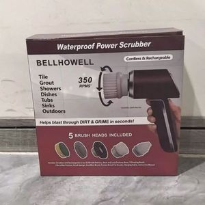 Nettoyeur rotatif sans fil rechargeable portatif, outil de nettoyage télescopique, vu à la télévision - Product Image 3