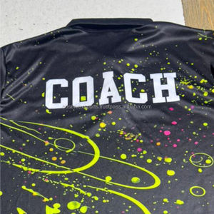 Polos de coach personnalisés sublimés respirants à manches courtes |   Vêtements d'équipe de performance |   Équipement à séchage rapide avec impression intégrale en couleur - Product Image 6