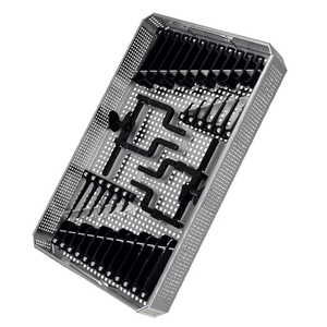Ensemble d'opérateurs de rétraction avancés pour discectomie, pour une rétraction précise de la colonne vertébrale et les procédures chirurgicales orthopédiques - Product Image 6