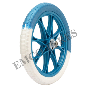 Neumático de Bicicleta de Montaña Kobby de 16 Pulgadas, sin Cámara, con Borde Rojo Antideslizante - Product Image 2