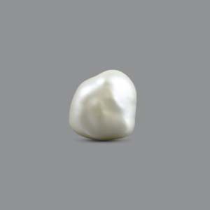 Natural Loose Keshi Pearl 4.5 Carat White Freshwater Gemstone for Fine Jewelry - Product Image 1