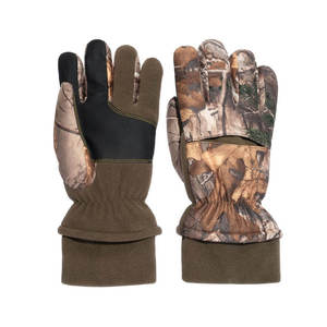 Guantes de Caza Profesionales de Camuflaje, Impermeables, Térmicos para Invierno, Guantes Tácticos de Tiro, Resistentes al Viento, Mitones de Forro Polar para Exteriores - Product Image 1