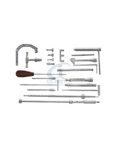 Conjunto de Instrumentos de Fijación Externa Ortopédica de Acero Inoxidable, Herramientas Quirúrgicas Manuales, Sistema de Fijación de Fracturas Óseas Reutilizable, CE ISO - Product Image 2
