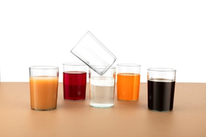 Clear Glass Tumbler <b>Set</b> Drinking Glasses Highball <b>Cups</b> Clear Water Juice Beverage <b>Cups</b> for Home Kitchen Dining Restaurant - Product Image 2