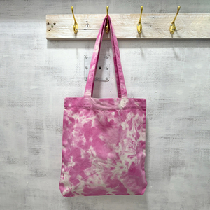 Low Price Custom Printed Long Handle Pull tie Dye Tote <b>Bags</b> Plain Cotton Canvas for Promotions Shopping Outdoor Daily - Product Image 6