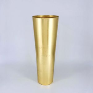 แจกันทรงกระบอกโลหะคุณภาพสูงสไตล์มินิมอลสำหรับตกแต่งภายในบ้าน - Product Image 2