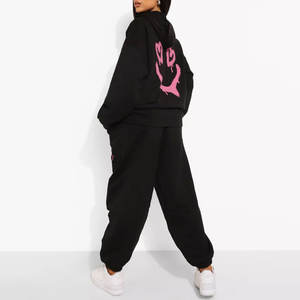 Conjunto de Felpa Acogedor con Pantalones Ajustados, Chándal Deportivo de Dos Piezas para Mujer, Conjunto Deportivo Moderno - Product Image 2