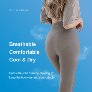 Mallas altas de yoga OEM ODM fabricadas en Taiwán para mujer con cierre de cintura elástica Pantalones de patrón sólido-Respetuoso con el medio ambiente Transpirable - Product Image 5