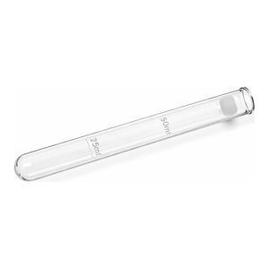 สำหรับหลอดย่อยอาหารฟอลิน-วู PYREX ขนาด 50 มล. ทำจากแก้วบอโรซิลิเกต ขอบมีลูกปัด ใช้ซ้ำได้ พร้อมฝาจุกไม้ก๊อก - Product Image 2