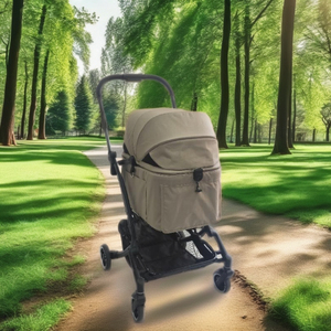 Remorque de vélo pliable légère pour passagers, poussette pour animaux de compagnie - Product Image 1